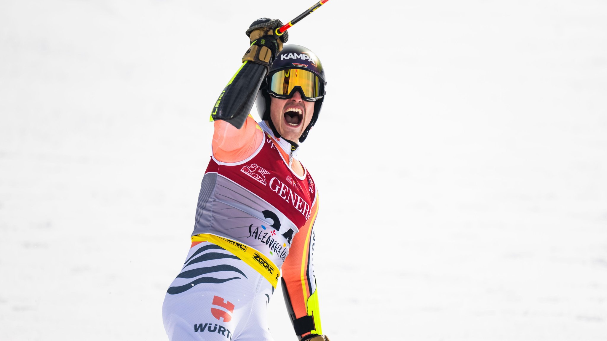 Starke Aufholjagd: Grammel zeigt im WM-Riesenslalom auf