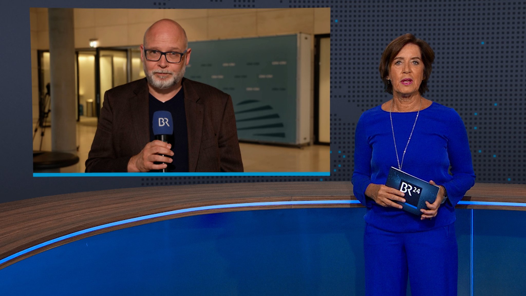 BR-Reporter Tim Aßmann zum Merz-Besuch bei der Fraktion | Bild: BR BR-Reporter Tim Aßmann zum Merz-Besuch bei der Fraktion