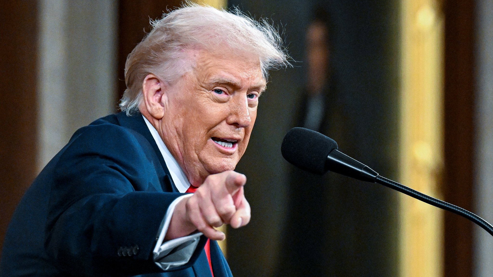 Trumps Rede an die Nation: Viel Eigenlob, trotz der Kritik 