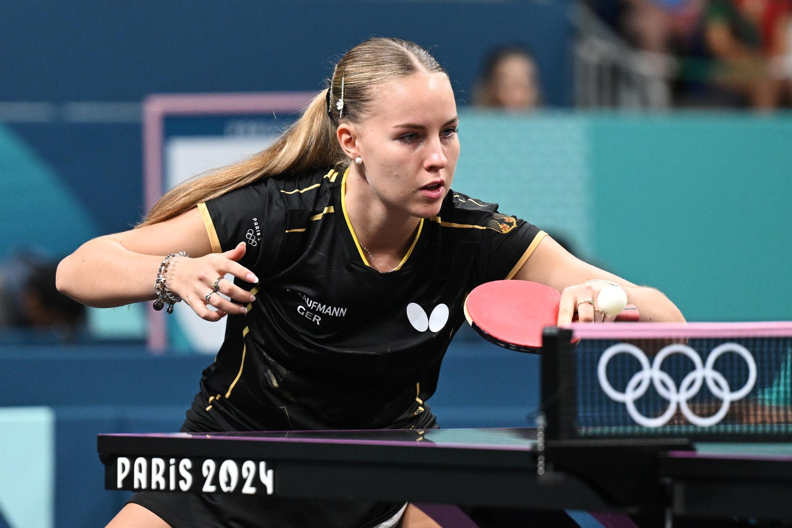 Annett Kaufmann bei den Olympischen Spielen in Paris