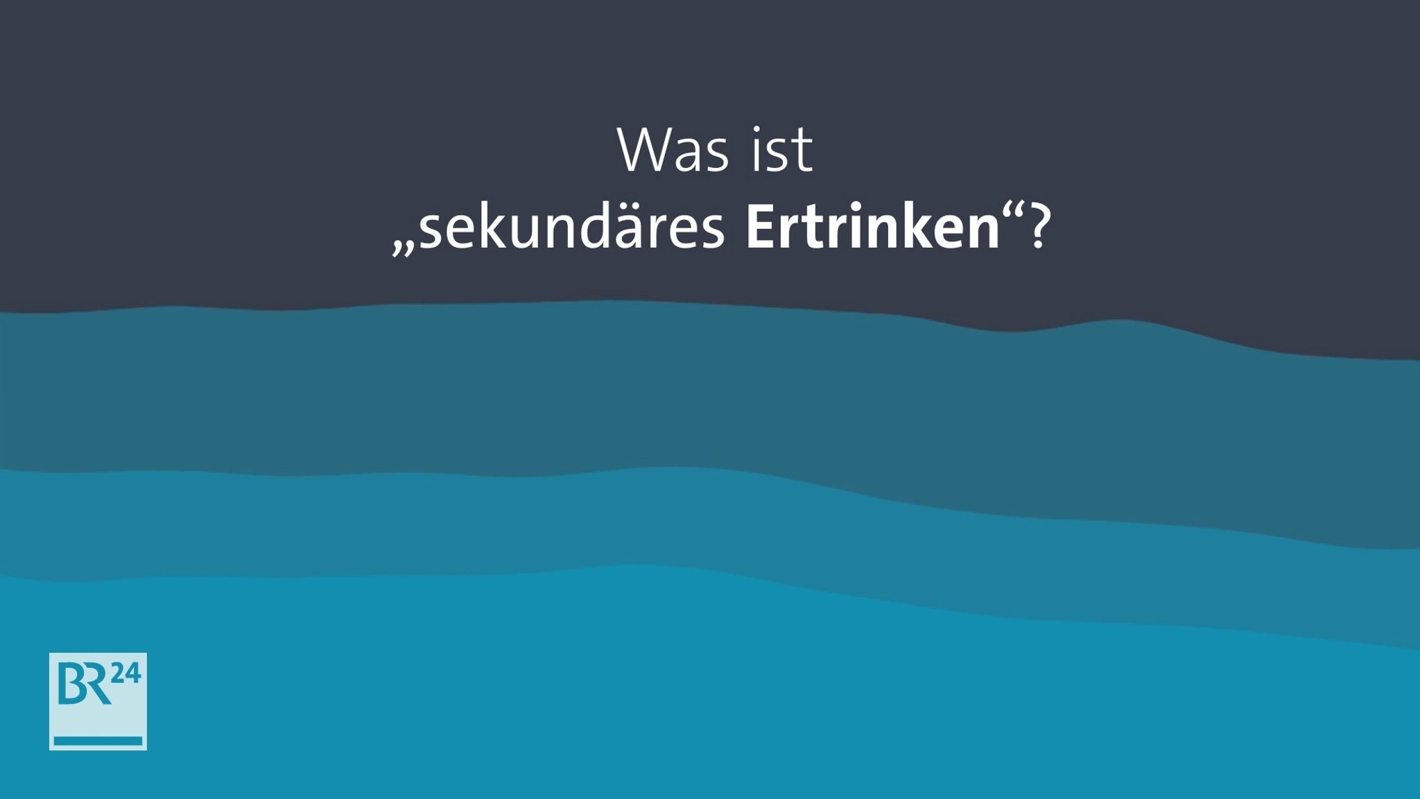 "Sekundäres Ertrinken": Unbekannte Gefahr beim Badeausflug