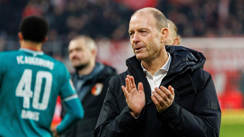 Jess Thorup, Trainer des FC Augsburg | Bild: picture-alliance/dpa Jess Thorup, Trainer des FC Augsburg