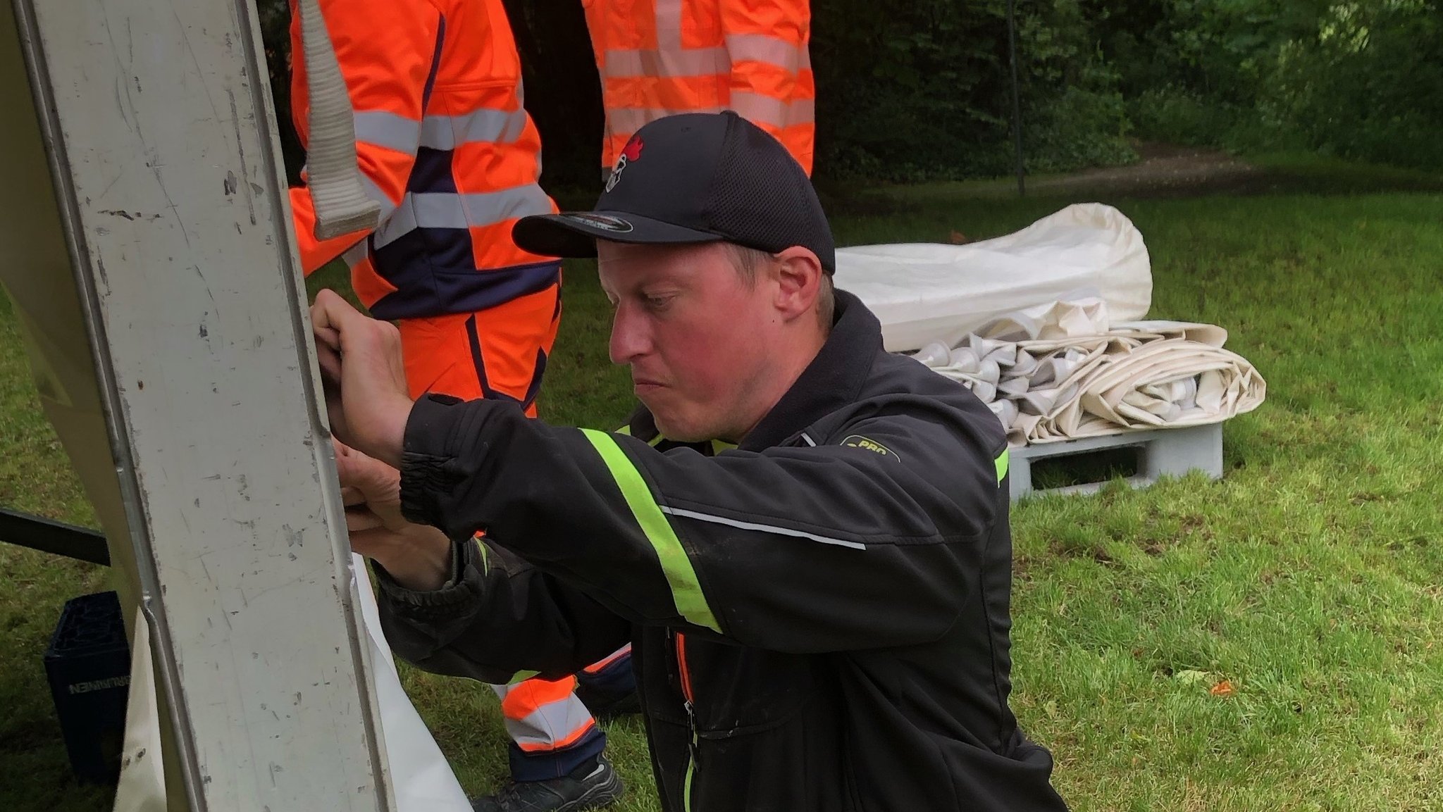 Stefan Hahn bei der Arbeit.