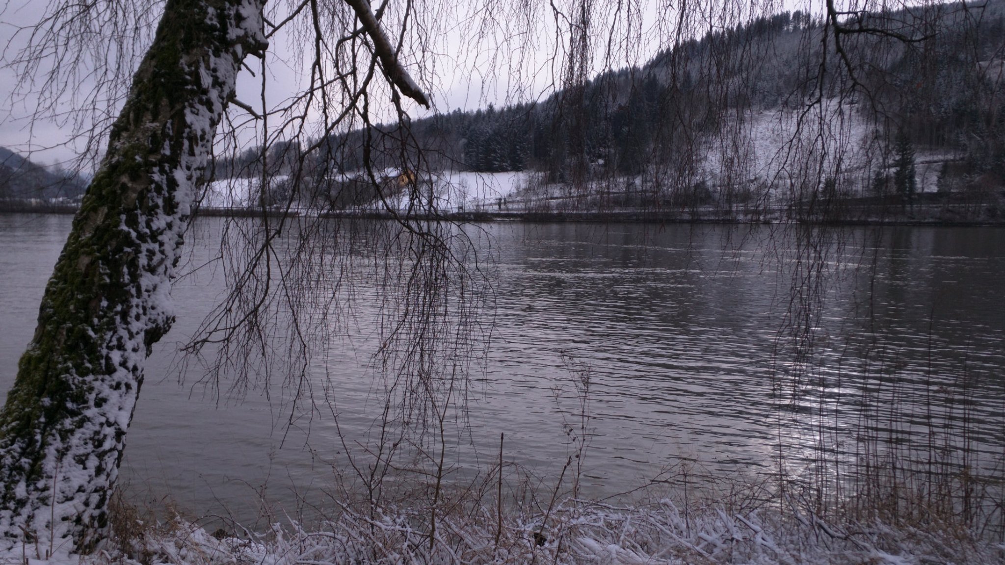 Die Bayerische Donau - Eine Winterreise