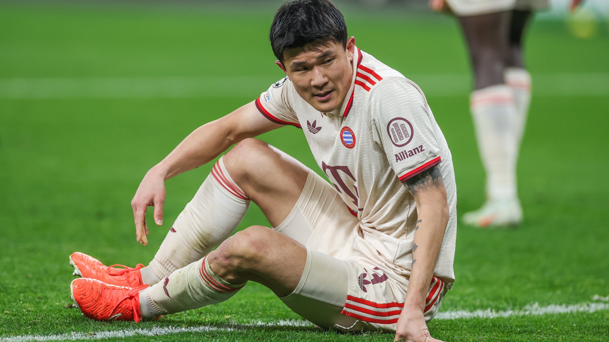 Min-jae Kim im Trikot des FC Bayern