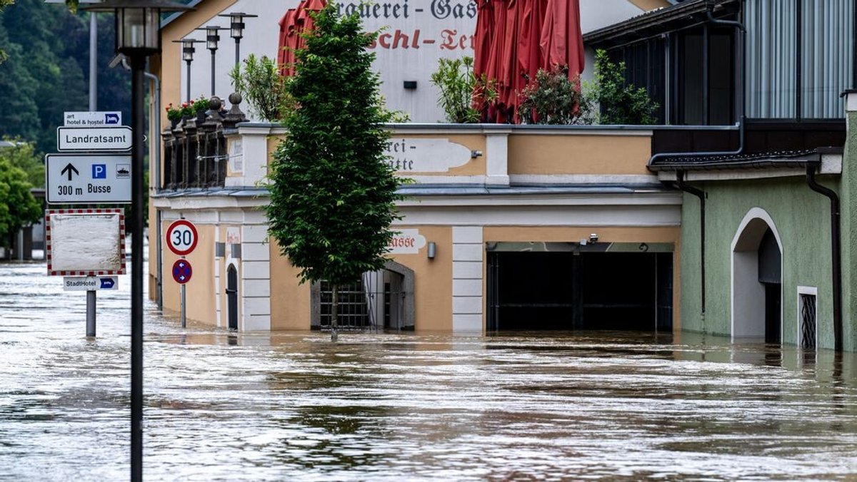 Hochwasser in Bayern: Lage in Passau spitzt sich zu