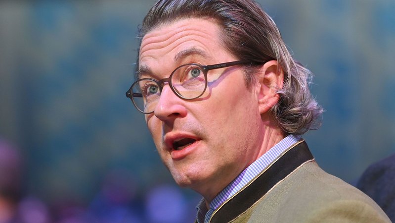 Andreas Scheuer (CSU) früherer Bundesverkehrsminister | Bild: picture alliance / SVEN SIMON | Frank Hoermann / SVEN SIMON Andreas Scheuer (CSU) früherer Bundesverkehrsminister