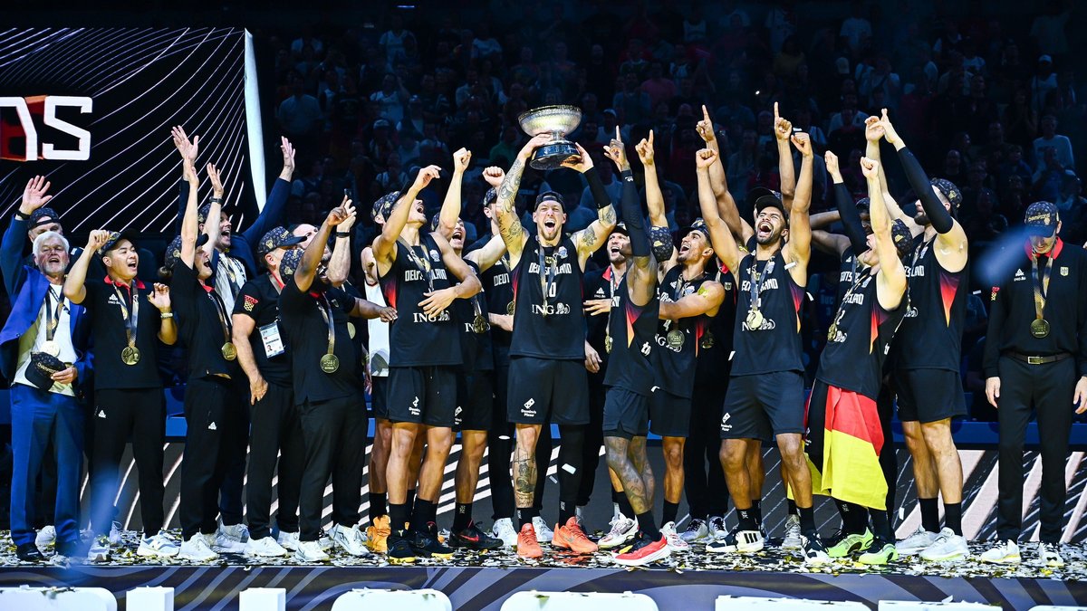 "Geile Scheiße": Bayerische Basketballer feiern EM-Triumph