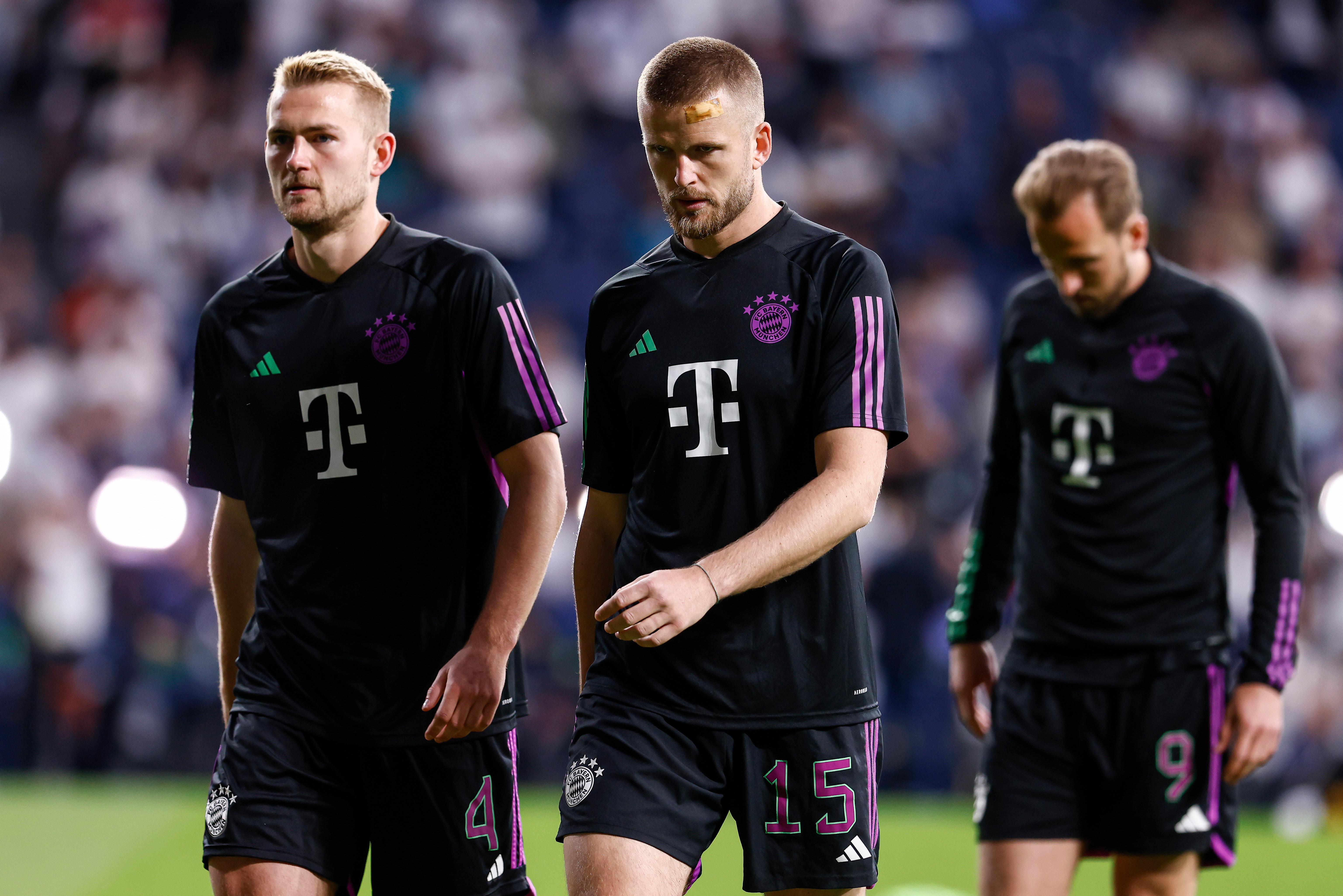 Enttäuschte Bayern-Spieler