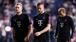 Enttäuschte Bayern-Spieler | Bild:picure-alliance/dpa