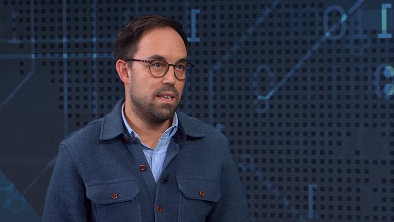 Der Geschäftsführer von UnternehmerTUM, Christian Mohr, über OpenAI in Bayern. | Bild: Bayerischer Rundfunk 2025 Der Geschäftsführer von UnternehmerTUM, Christian Mohr, über OpenAI in Bayern.