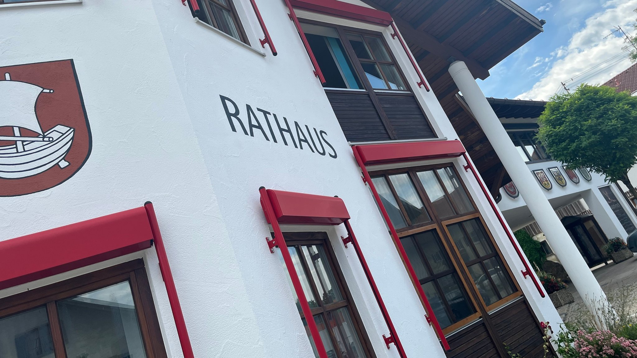 Das Rathaus in Seeg | Bild: BR / Katharina Reichart Das Rathaus in Seeg