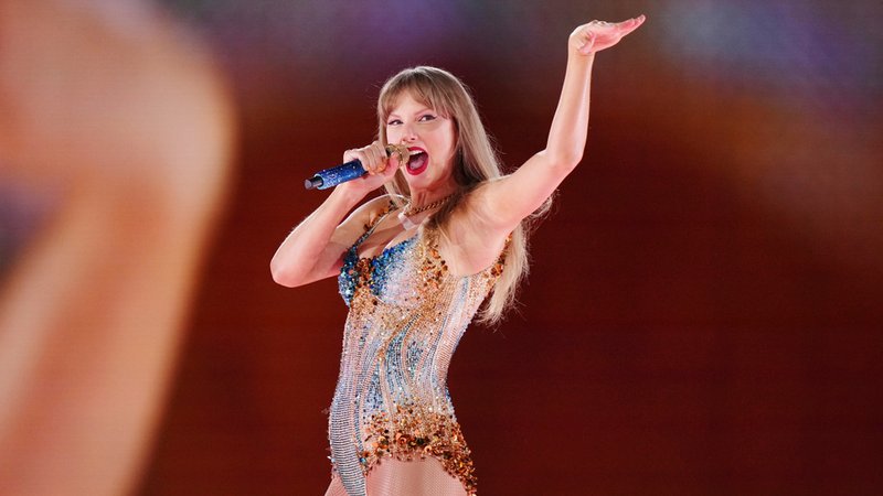 Taylor Swift bei einem Konzert | Bild: dpa-Bildfunk/Darryl Dyck Taylor Swift bei einem Konzert