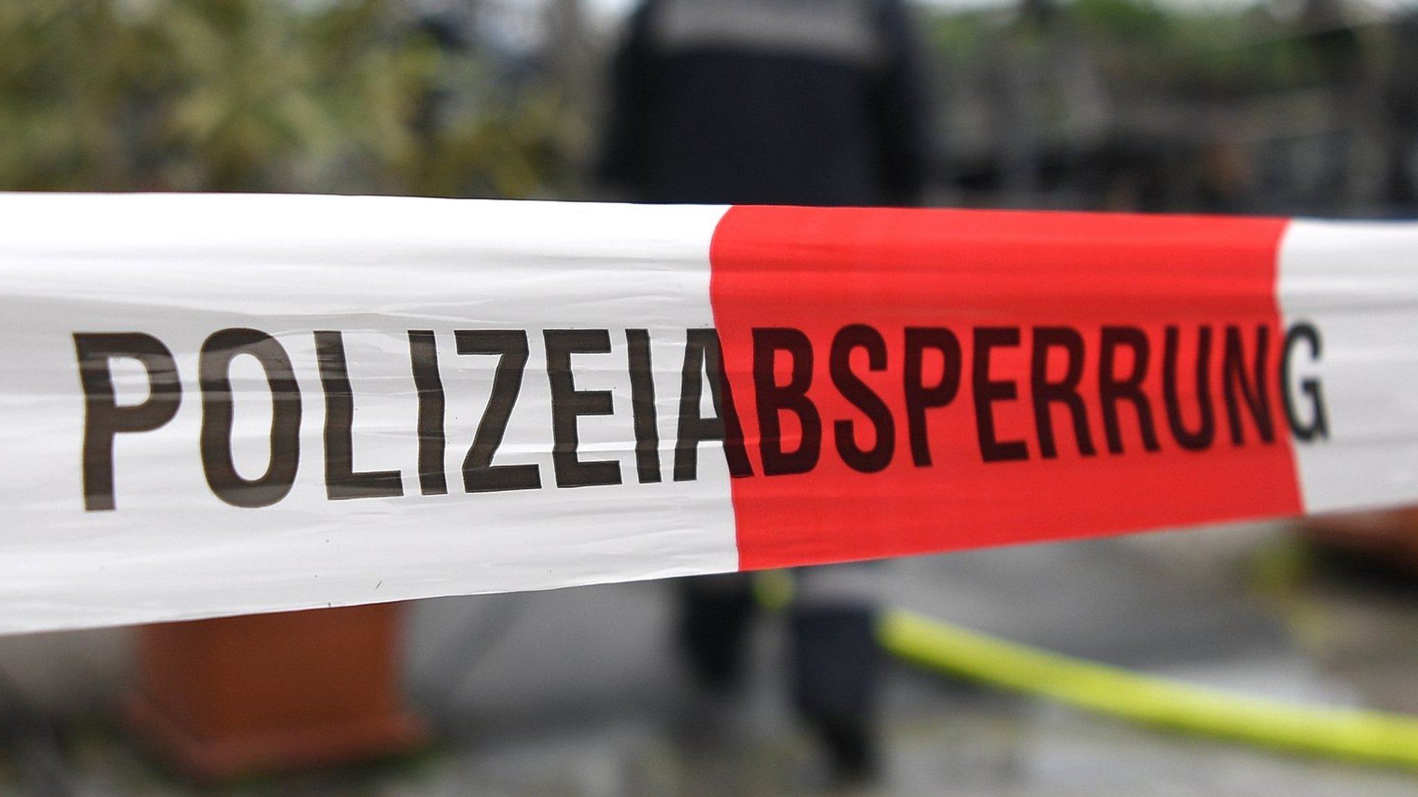 Polizeiabsperrung (Symbolbid)