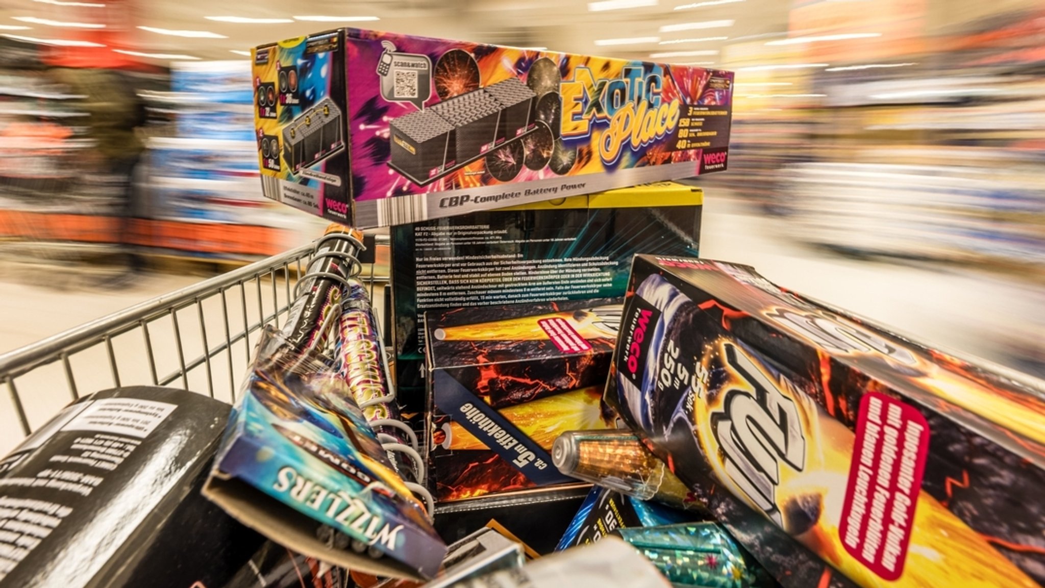 Feuerwerk: Ansturm bei Discountern – Umsatzrekord erwartet