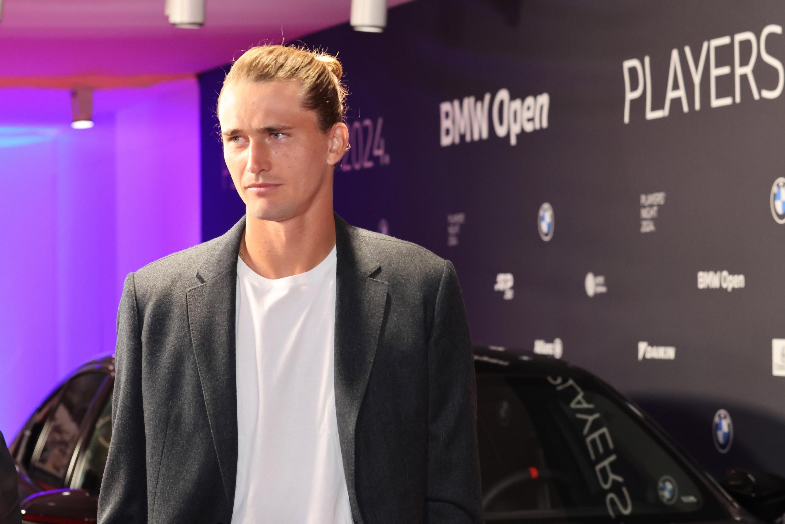 Alexander Zverev auf Players Night