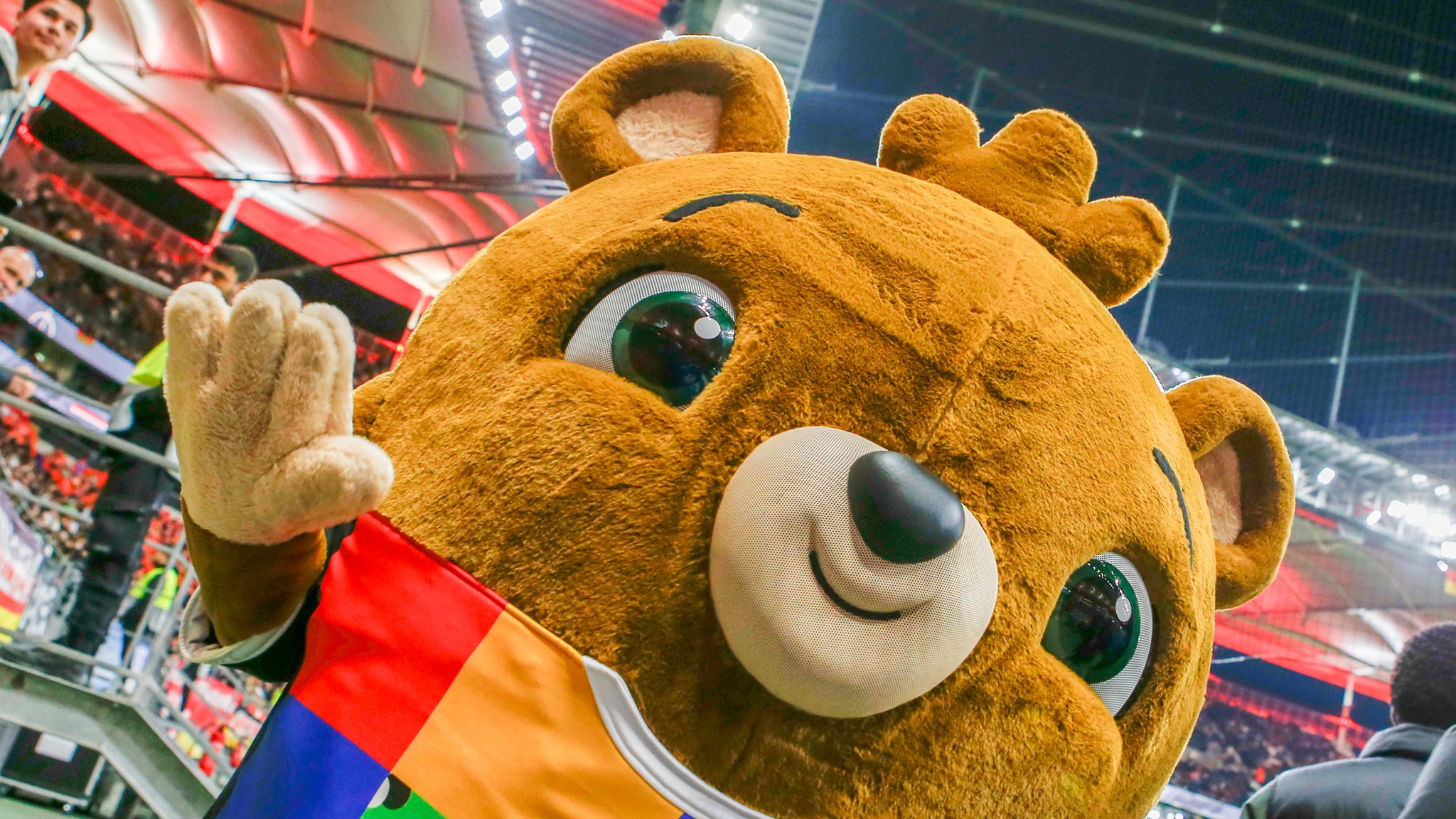 "Albärt", das Maskottchen der Fußball-EM 2024