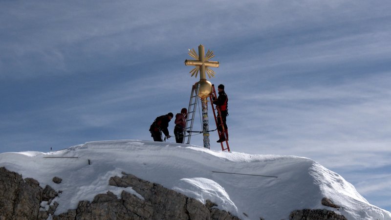 Gipfelkreuz Zugspitze | Bild: BR Gipfelkreuz Zugspitze