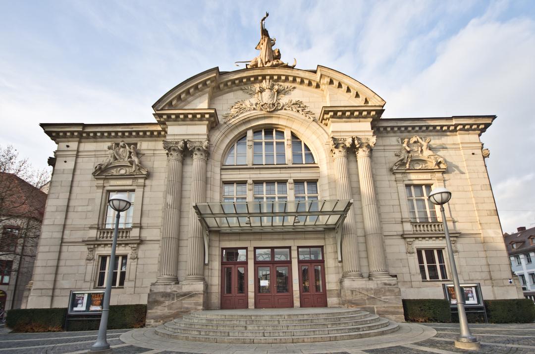 Das Gebäude des Fürther Stadttheaters