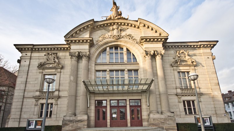 Das Gebäude des Fürther Stadttheaters | Bild: BR/Susanne Kolibius Das Gebäude des Fürther Stadttheaters
