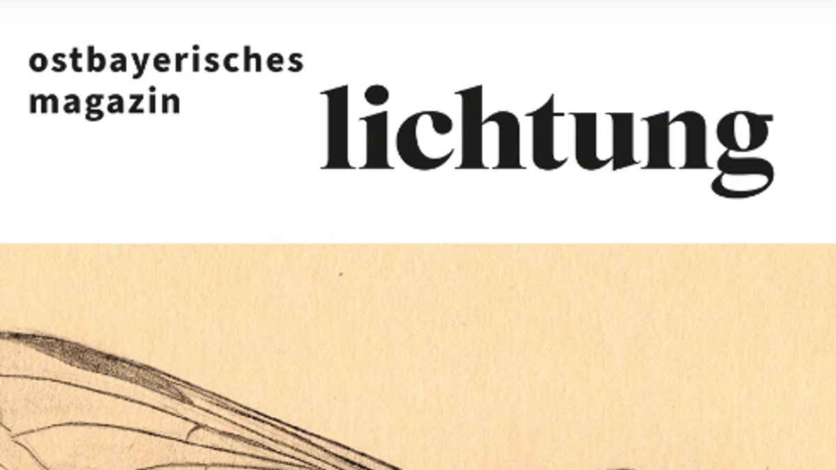 Ein Cover der regionalen Kulturzeitschrift "Lichtung". 