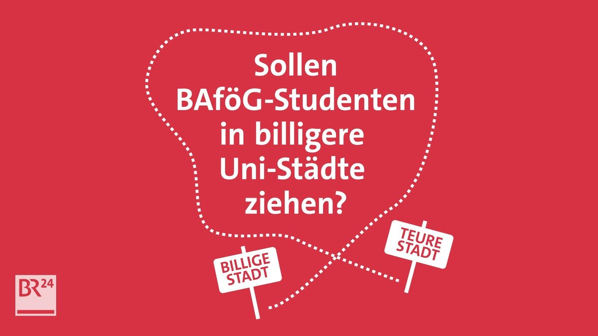 Sollen BAföG-Studenten in billigere Uni-Städte ziehen? 