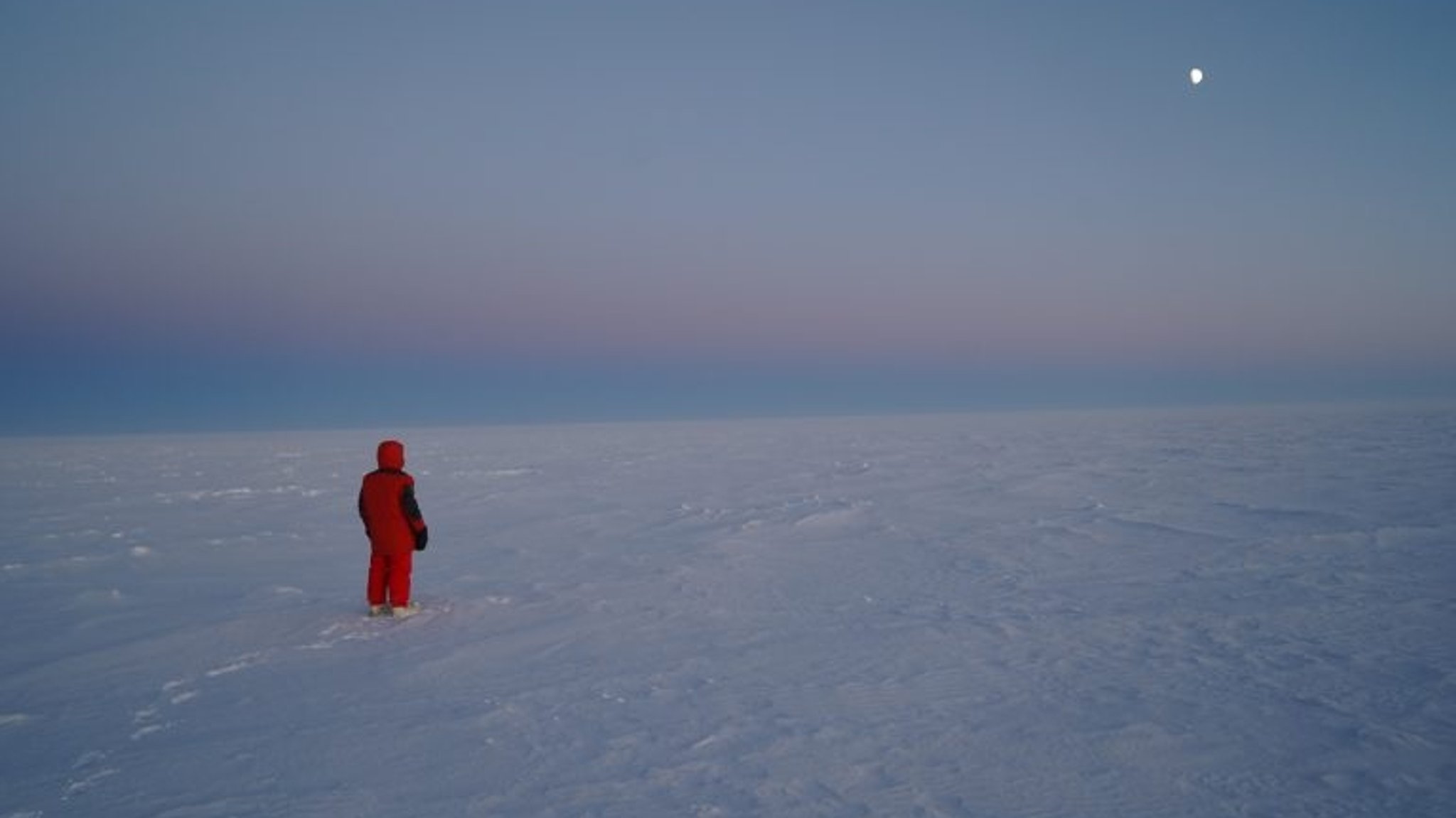 Sonnenaufgang bei der Antarktis-Station Concordia: Forschungsstationen am Südpol ähneln der Arbeit auf fernen Planeten in der Raumfahrt.