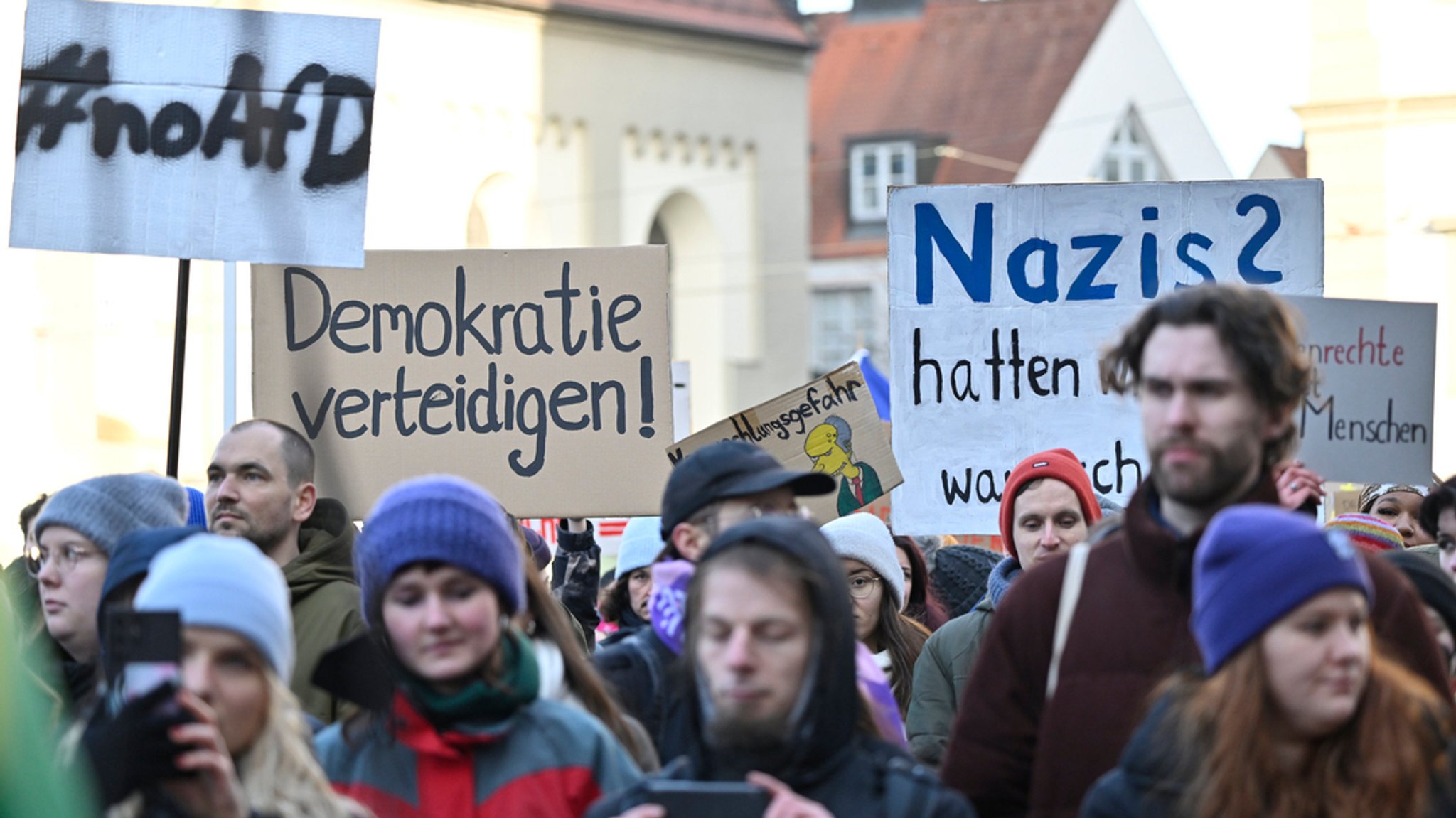 Die Demonstration in Augsburg (01.02.2025)