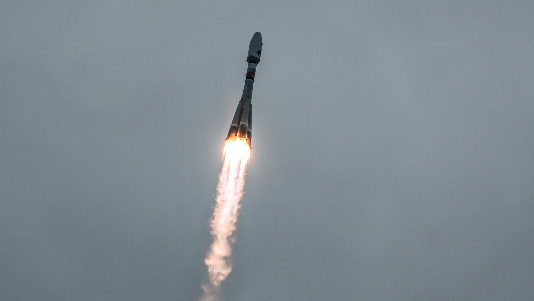 Russische Raumsonde Luna-25 kurz vor Landung auf dem Mond