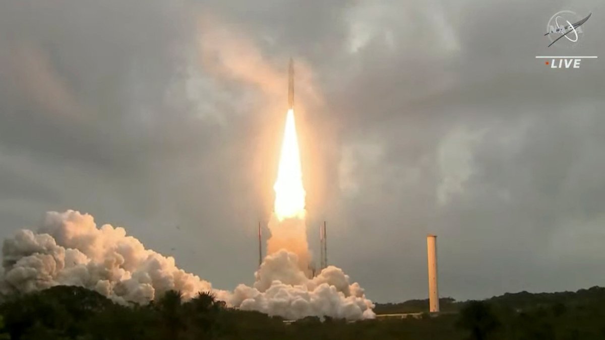 Der erfolgreiche Start der Ariane-Rakete