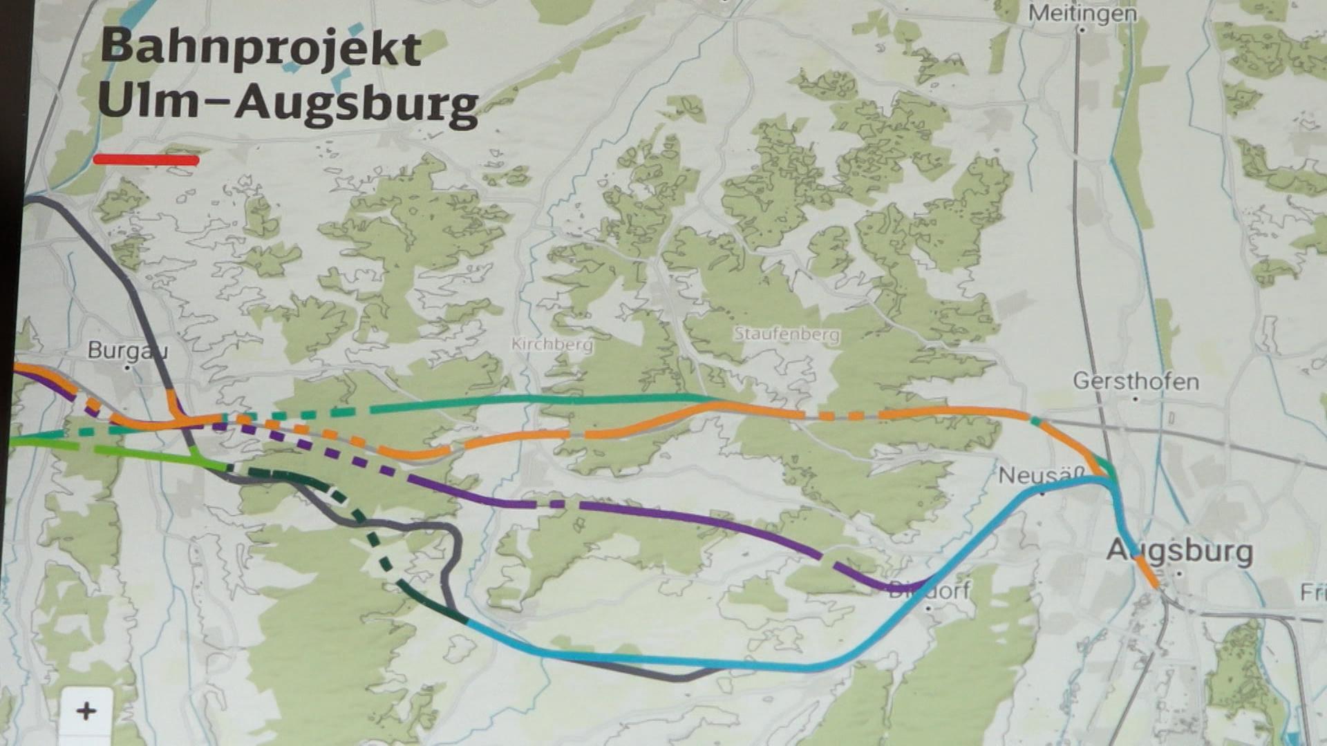 Bahnstrecke UlmAugsburg Landrat Sailer befürchtet Fehlplanung BR24