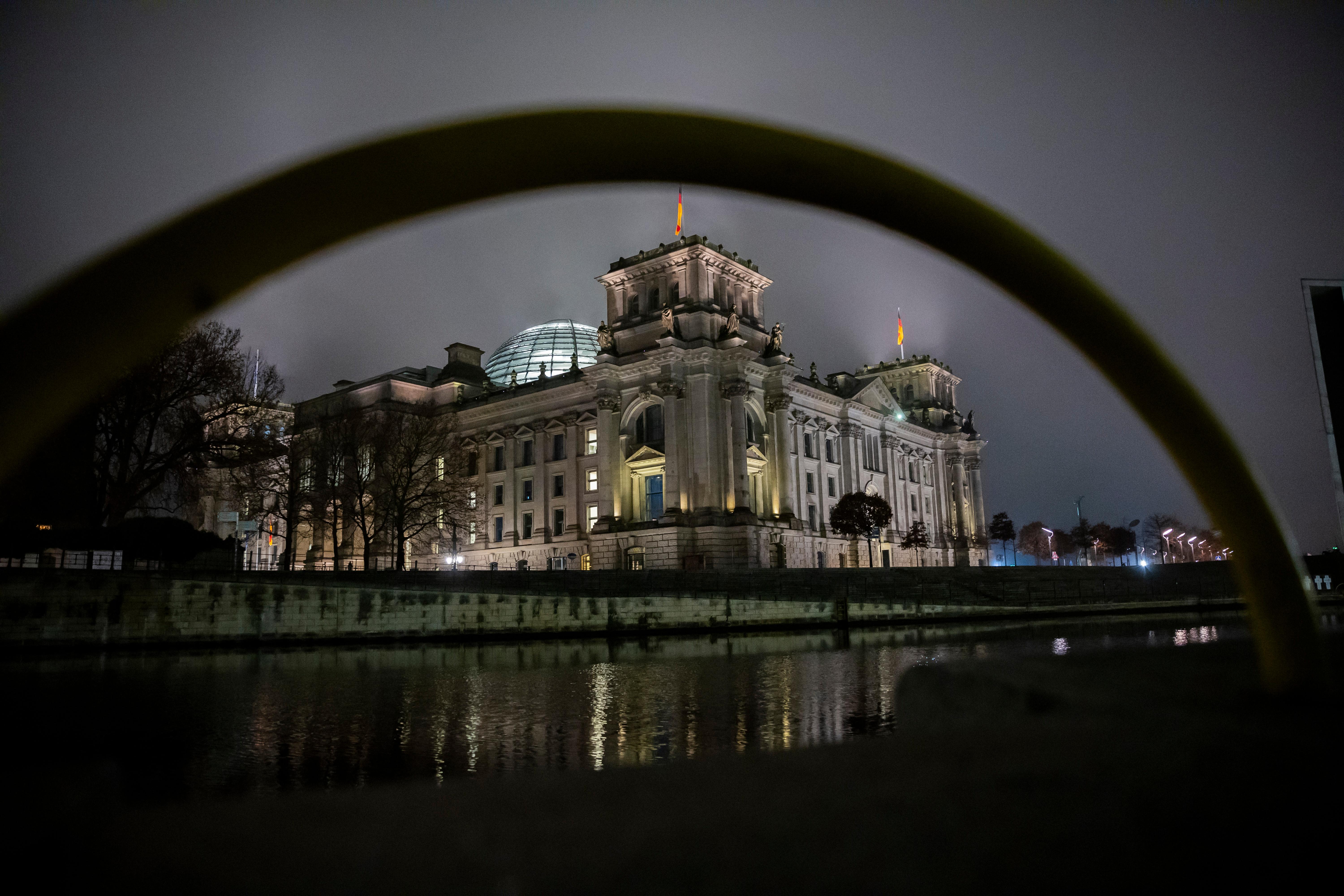 Reichstagsgebäude in Berlin