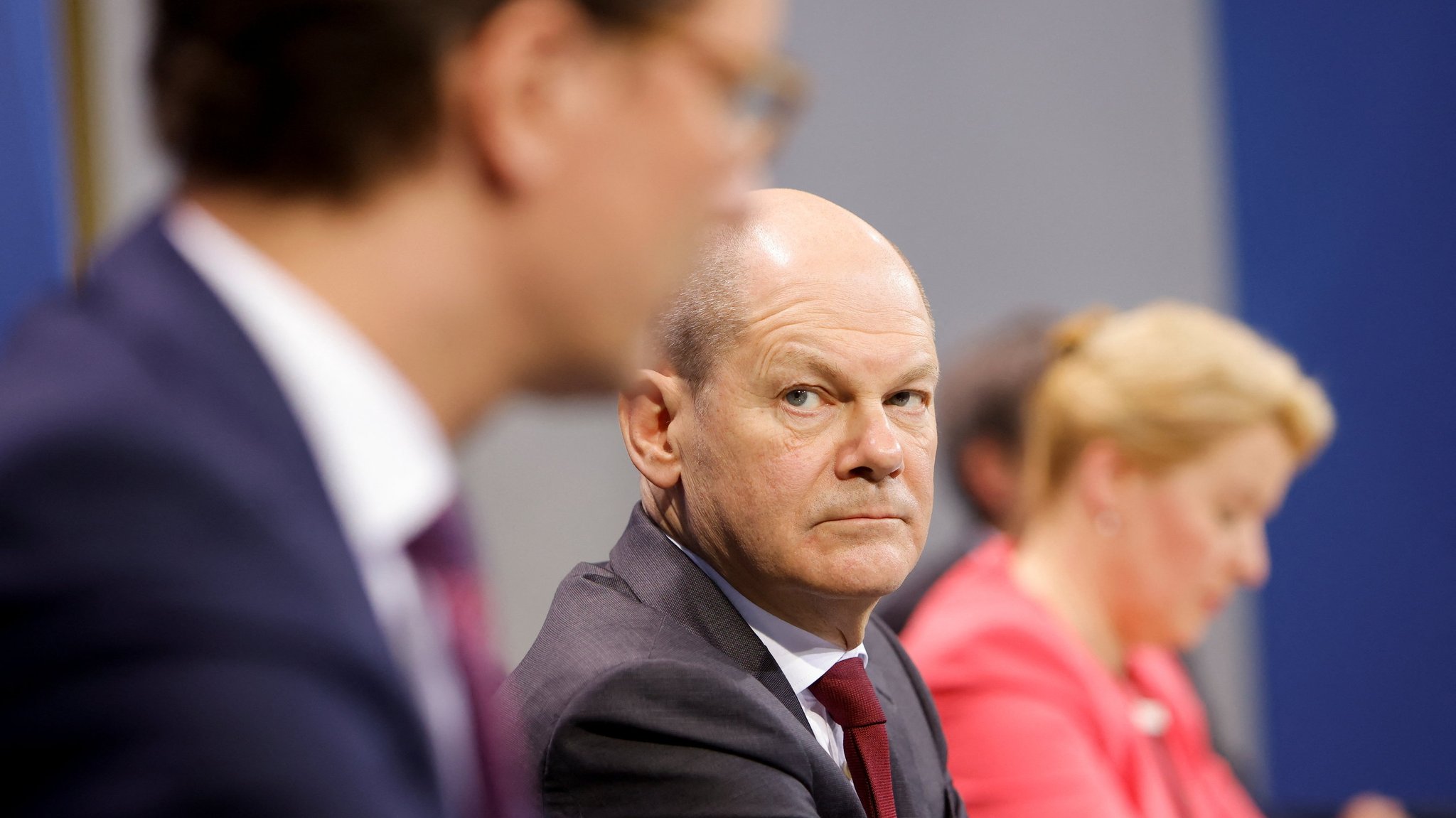 Pressekonferenz nach den Bund-Länder-Gesprächen