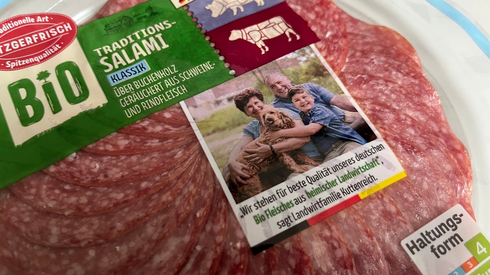 Wer sind die Landwirte auf der Wurstpackung?