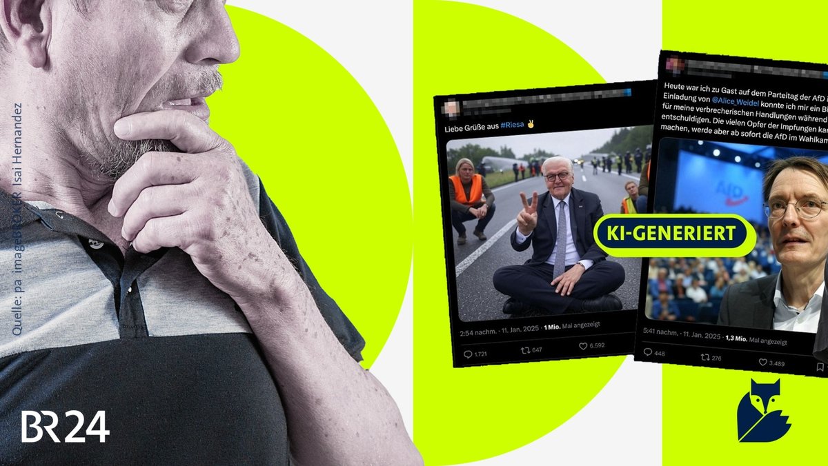 KI-generiertes Material wird immer realistischer. Doch es gibt Möglichkeiten, selbst gut damit umzugehen. (Symbolbild)