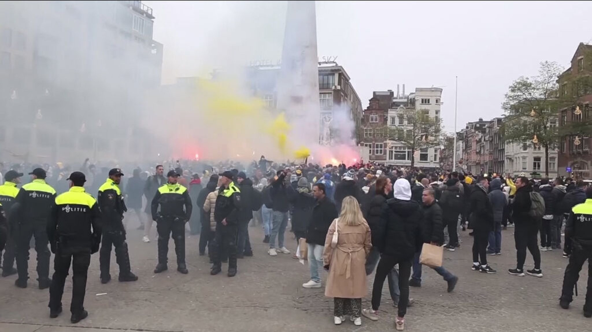 Ajax Amsterdam - Maccabi Tel Aviv - Unruhen