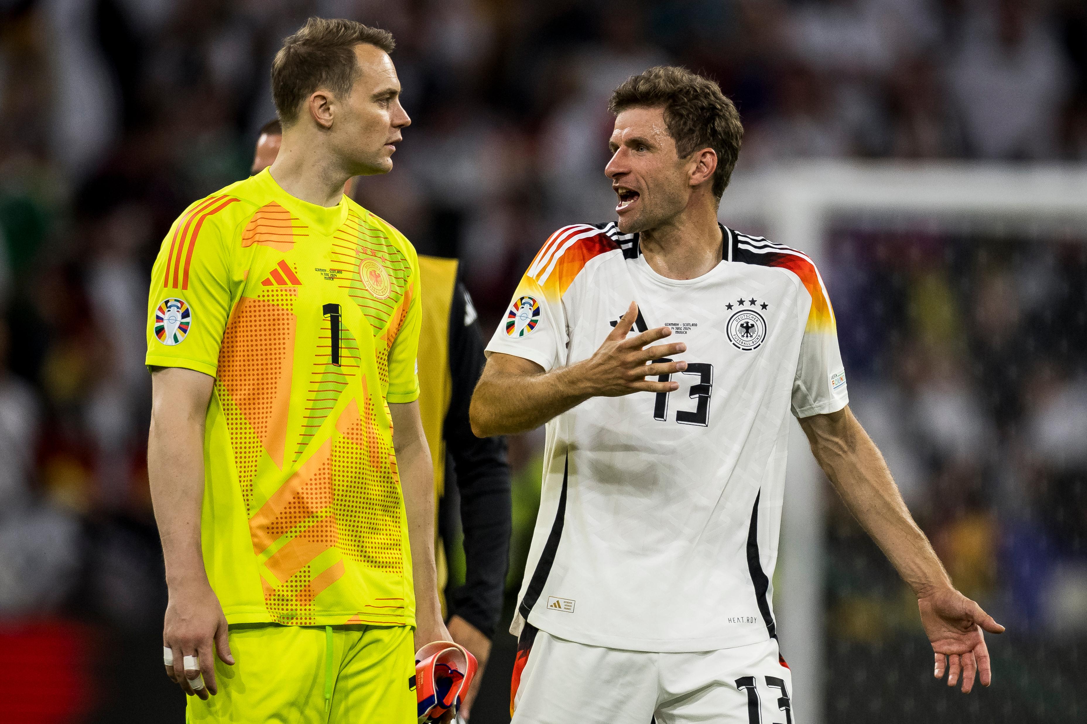 Manuel Neuer und Thomas Müller