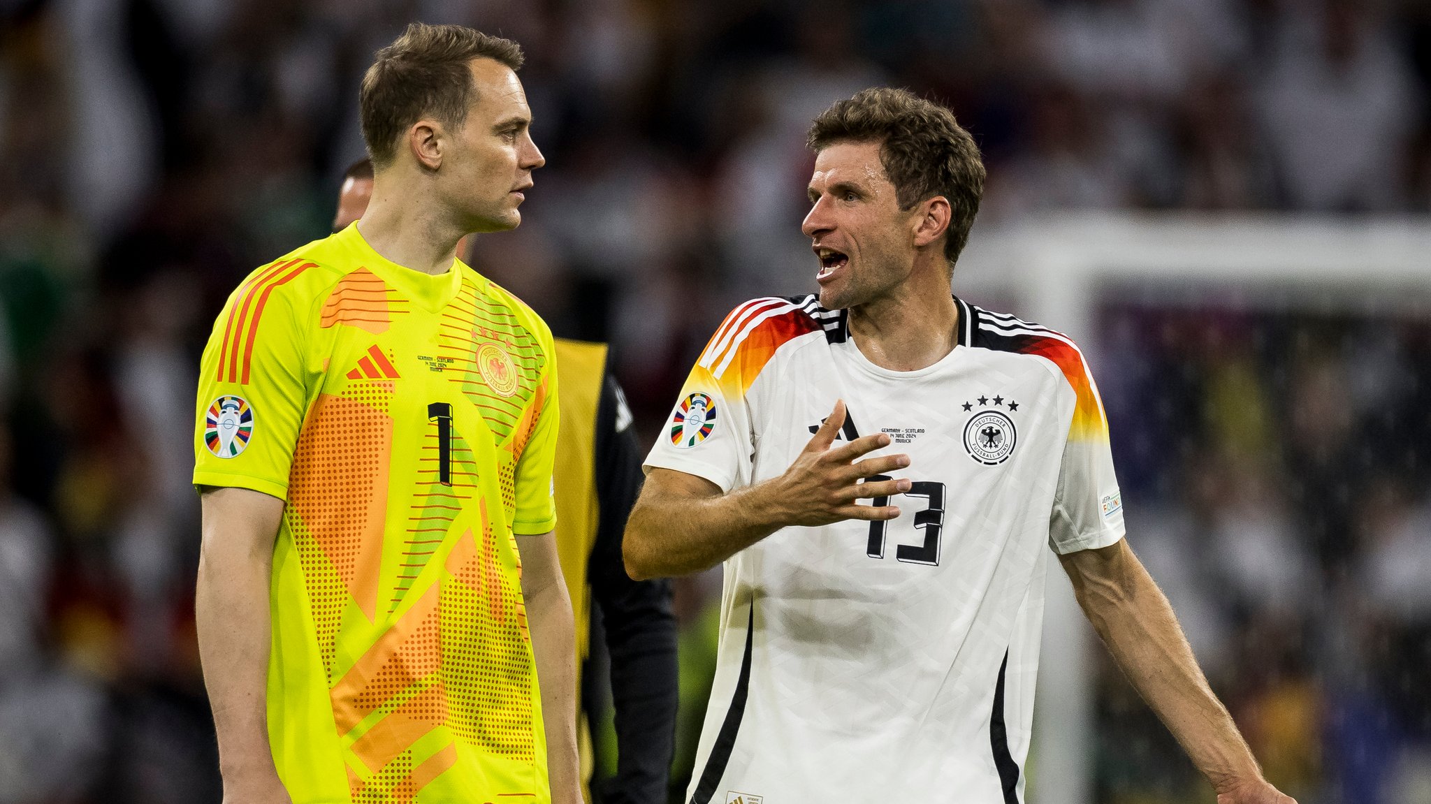 Manuel Neuer und Thomas Müller