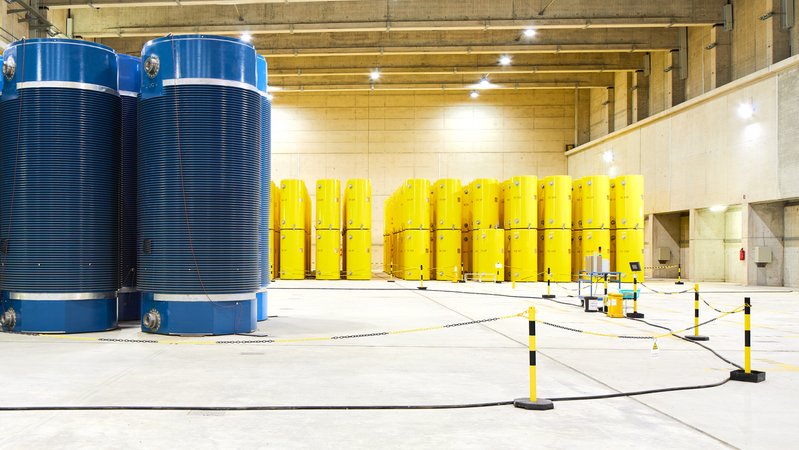 Das Atommüll-Zwischenlager Ahaus in Nordrhein-Westfalen. | Bild: Christopher Mick/BGZ Das Atommüll-Zwischenlager Ahaus in Nordrhein-Westfalen.