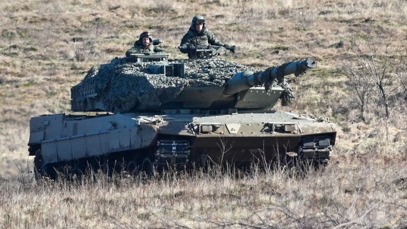 Panzer bei einer Nato-Übung /Symbolbild)