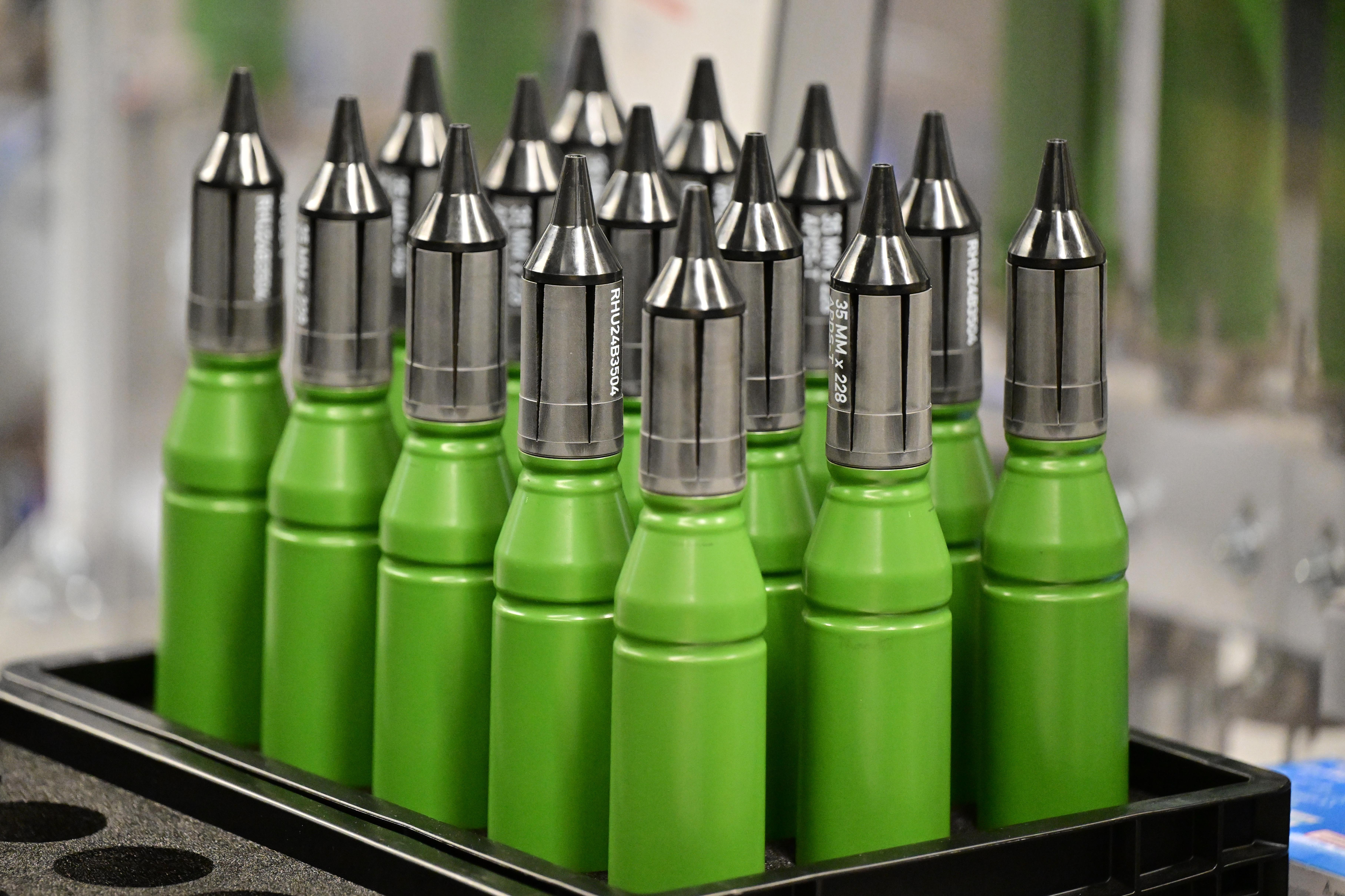 Symbolbild: Rheinmetall-Munition für den Flugabwehrkanonenpanzer Gepard