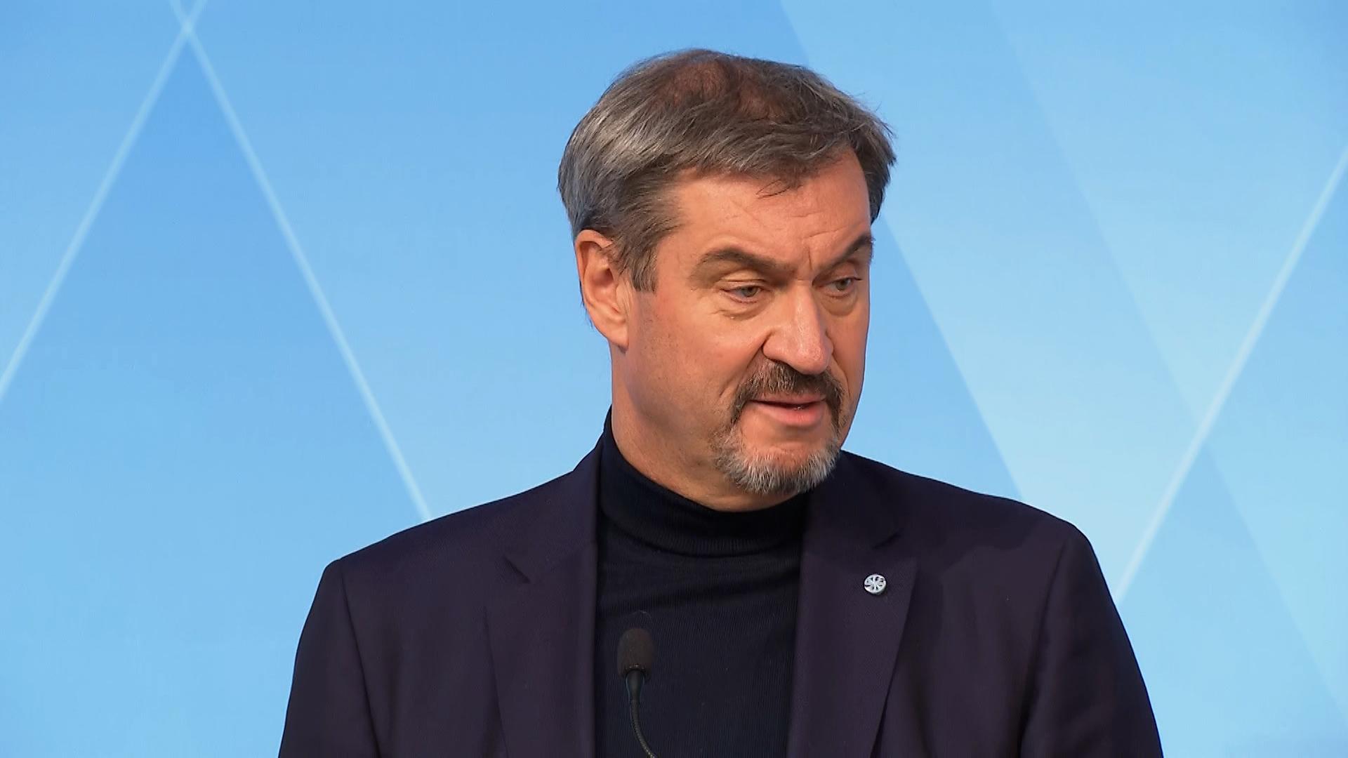 Ministerpräsident Markus Söder 