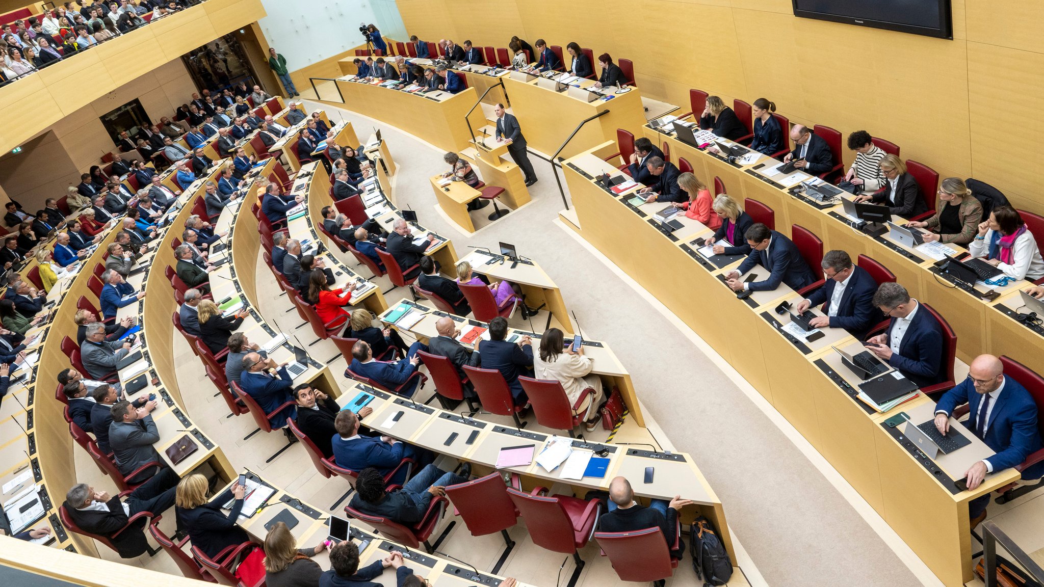 Bayerischer Landtag: Blick ins Plenum