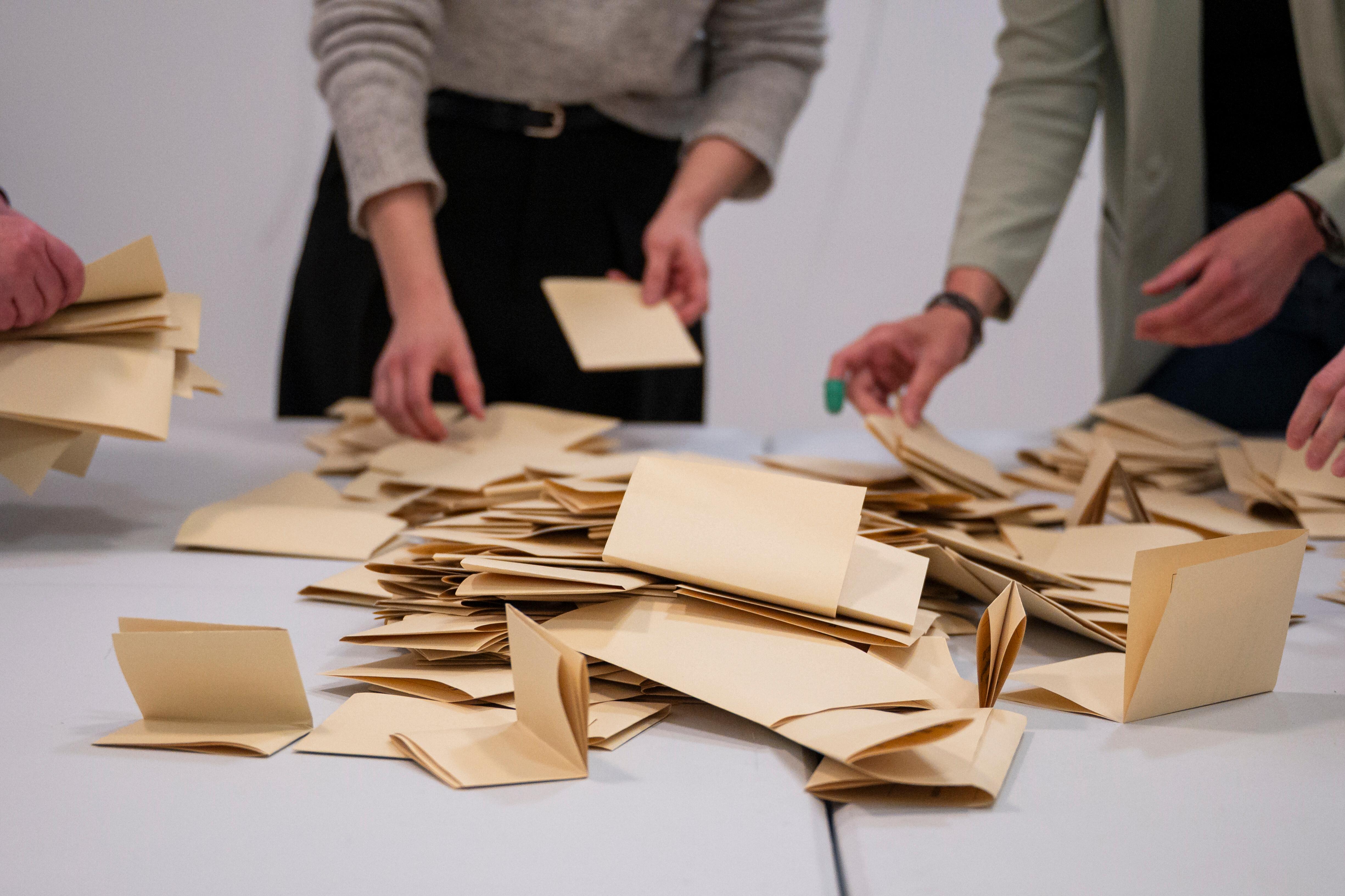 Symbolbild Stimmzettel bei der Kommunalwahl