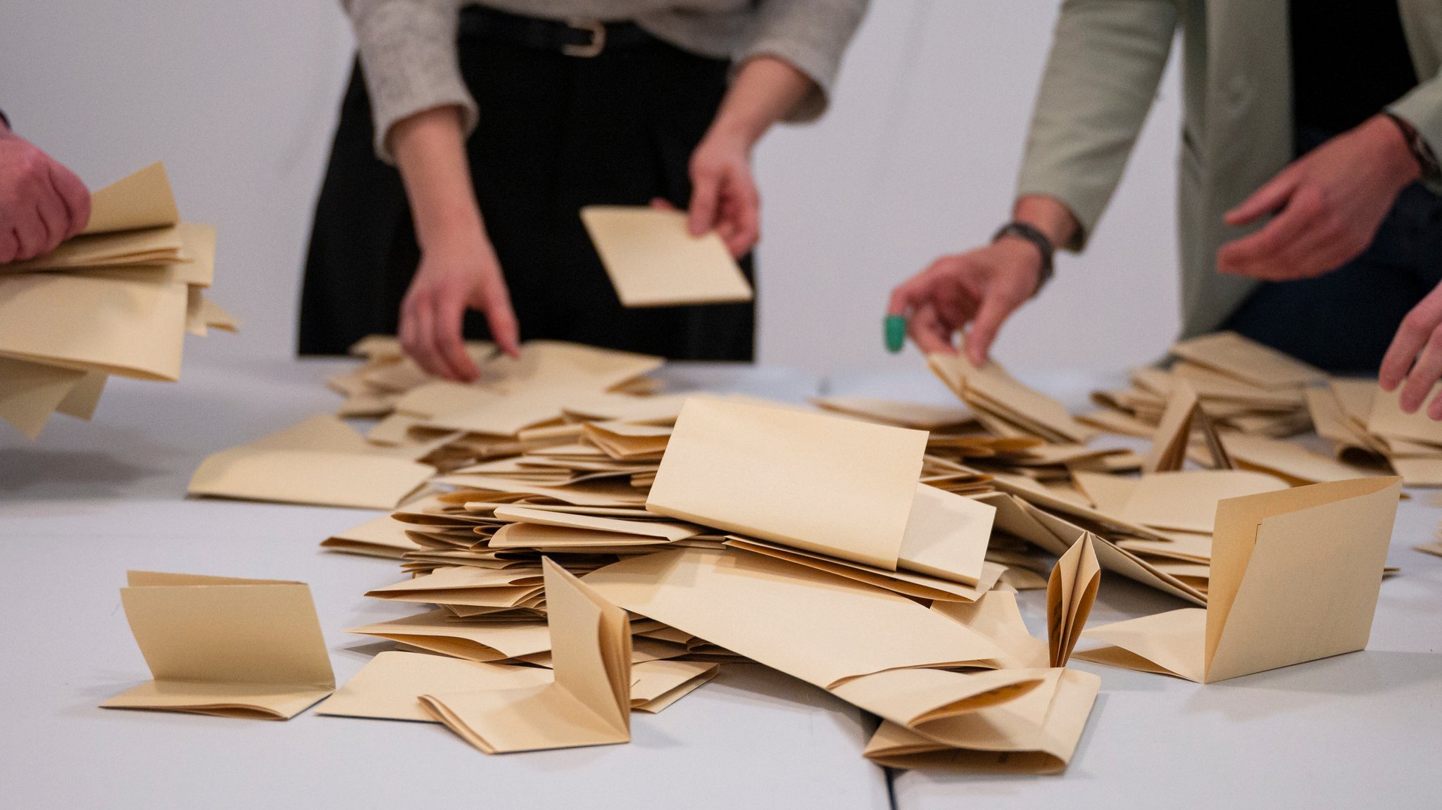 Symbolbild Stimmzettel bei der Kommunalwahl