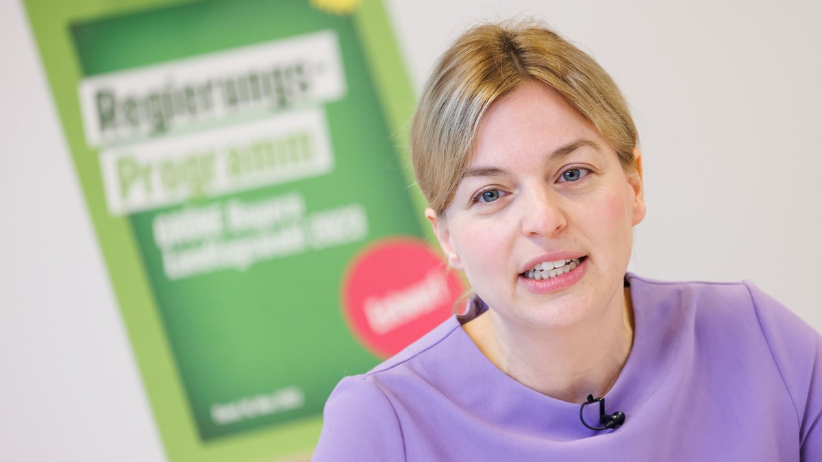 Grünen-Fraktionschefin Katharina Schulze, aufgenommen am 20.03.23