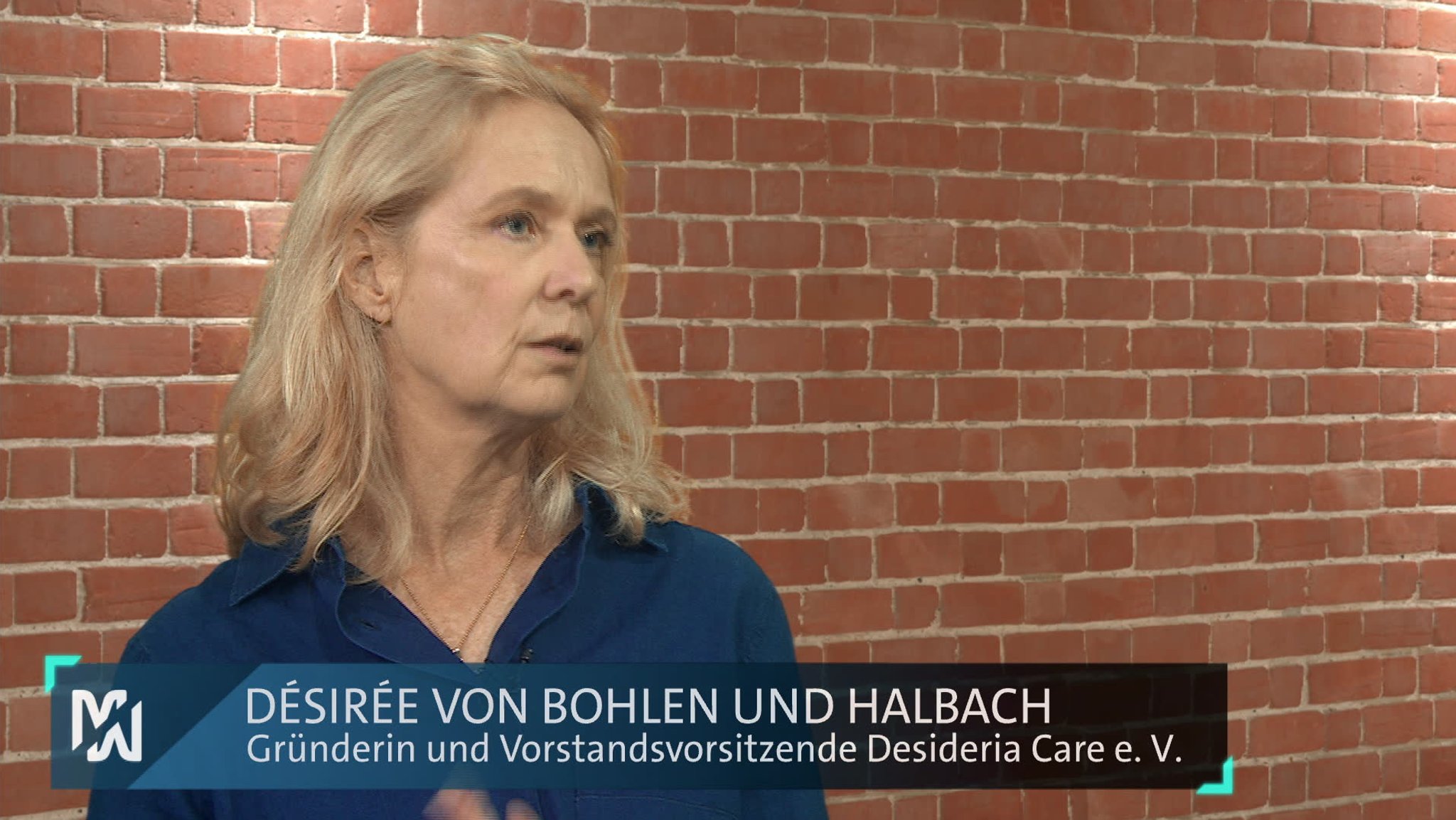 Désirée von Bohlen und Halbach, Gründerin und Vorstandsvorsitzende des Vereins Desideria Care.