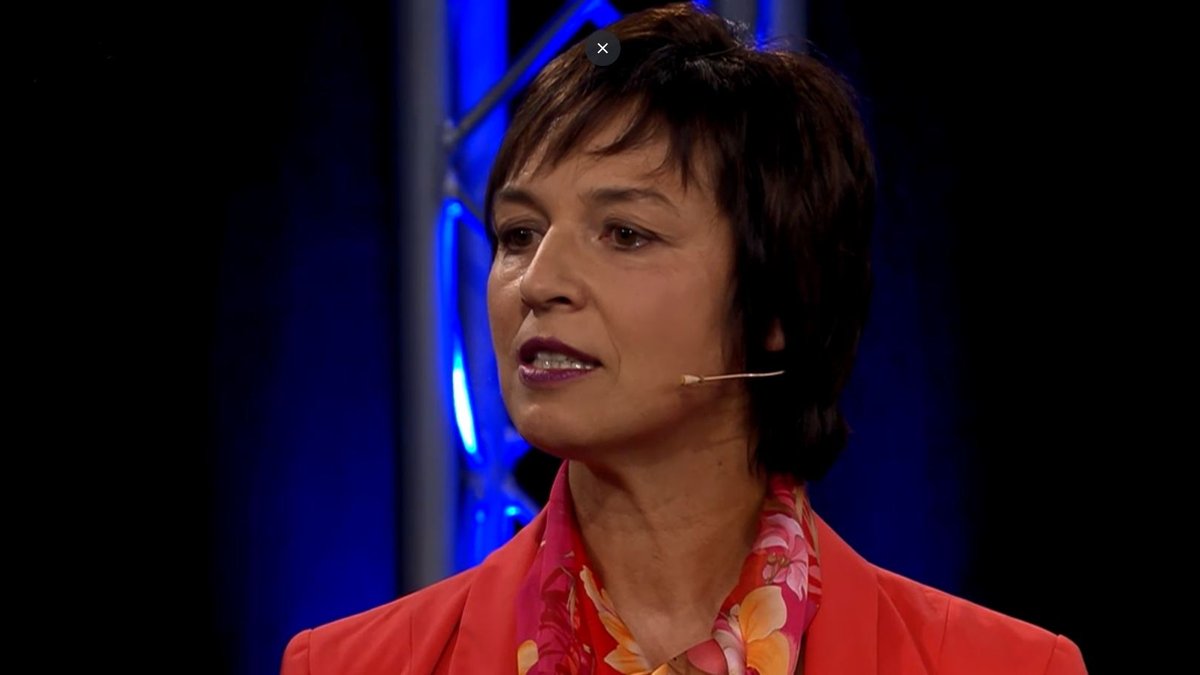 Ulrike Müller von den Freien Wählern in der BR Wahlarena.