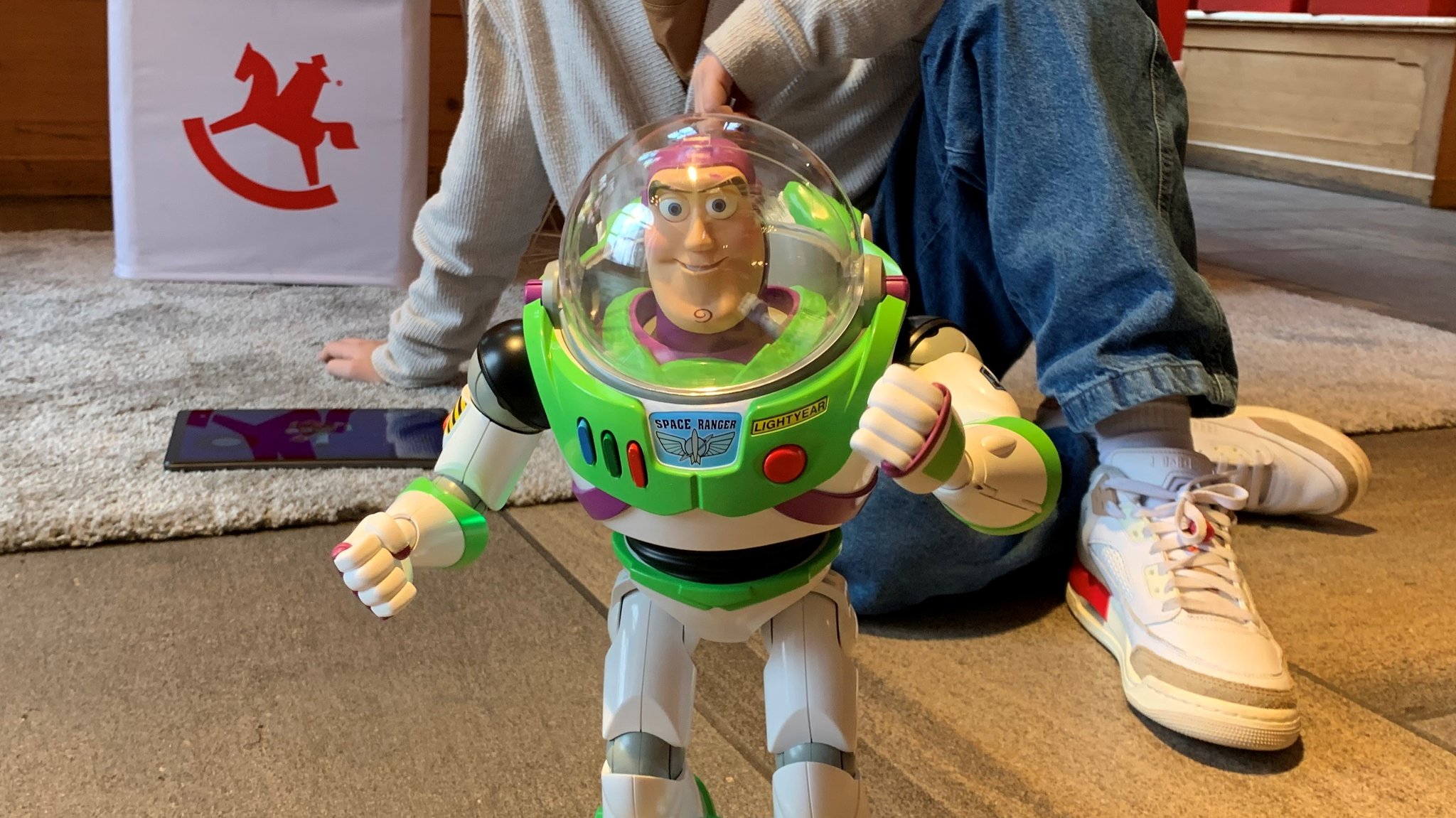 Interaktive Roboter-Figur von Buzz Lightyear