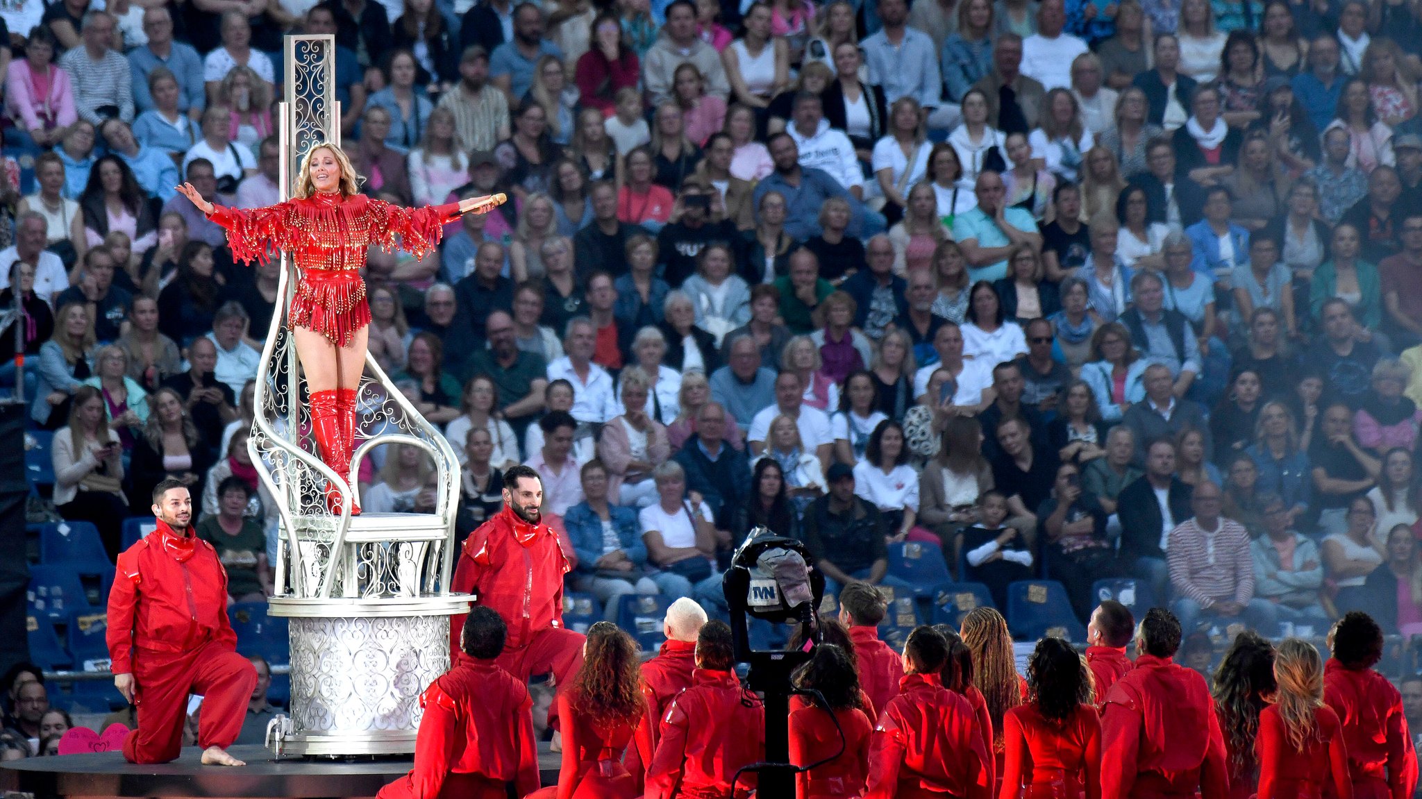 Helene Fischer bei einem Konzert